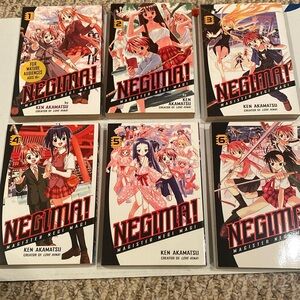 NWT Negima! Magister Negi Magi Graphic Novels, Volumes 1 - 6
